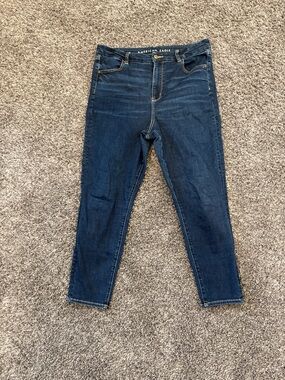 American Eagle Outfitters Dark Blue Skinny Jeans
